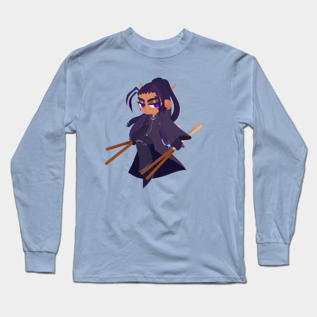 Xaldin with Pocky Long Sleeve T-Shirt by VenaCoeurva